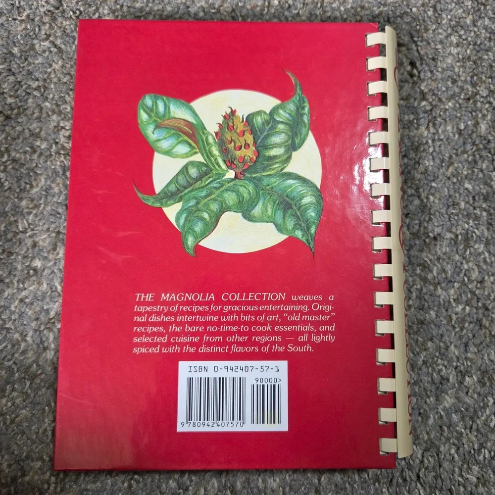 The Magnolia Collection Fine Recipes Gene Westbrook Signed Vintage Cookbook 1985